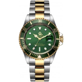 Reginald Men Watch Luxury SG Green
