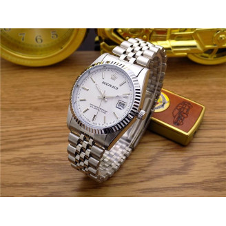 Reginald Men Watch SS White