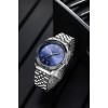 Jam Tangan Tawaf Lelaki Sport Fluted SS 38 Bdazzled Blue Jubilee