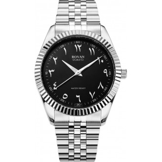 Jam Tangan Tawaf Lelaki Sport Fluted SS 38 Black Jubilee