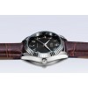 Jam Tangan Tawaf Lelaki Sport Fluted SS 38 Black Leather Brown