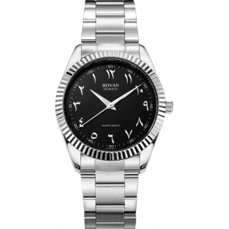 Jam Tangan Tawaf Lelaki Sport Fluted SS 38 Black Oyster