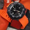 FKM Rubber Strap Straight End Orange