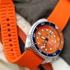 FKM Rubber Strap Straight End Orange