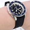 FKM Rubber Strap Tropical Black