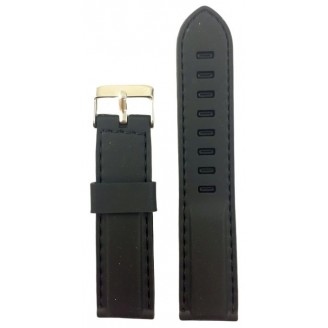 Silicone Strap Black 8070