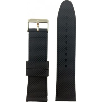 Silicone Strap Black 8077